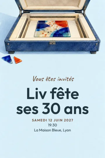 Invitation avec le modèle Verre au four