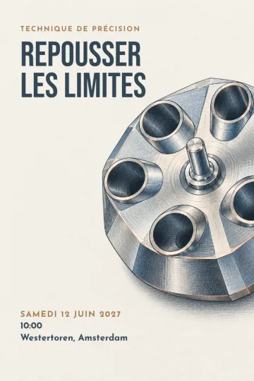 Invitation avec le modèle Technique de précision