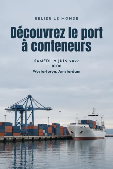 Invitation avec le modèle Relier le monde