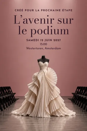 Invitation avec le modèle Votre signature