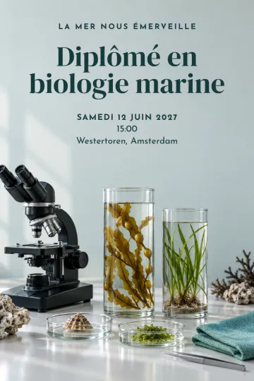 Invitation avec le modèle Chercher pour demain