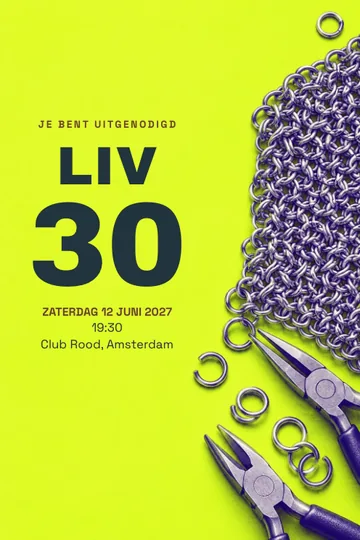 Uitnodiging met het ontwerp Schakels maken