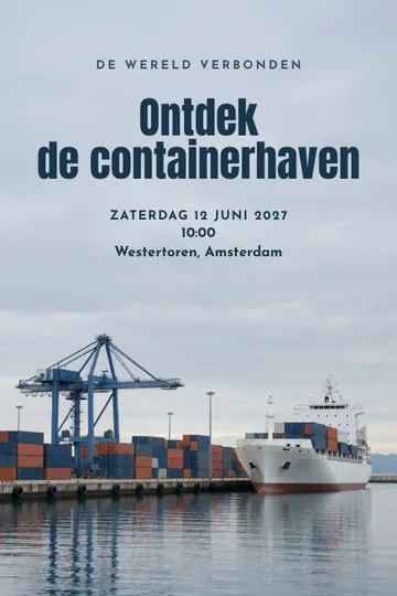 Uitnodiging met het ontwerp De wereld verbonden