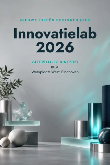 Uitnodiging met het ontwerp Innovatielab