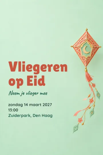 Uitnodiging Feestdagen, ontwerp Juwelenvlieger